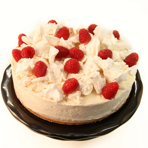 Raspberry Meringue Cheesecake