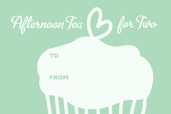 Afternoon Tea for Two Gift Voucher