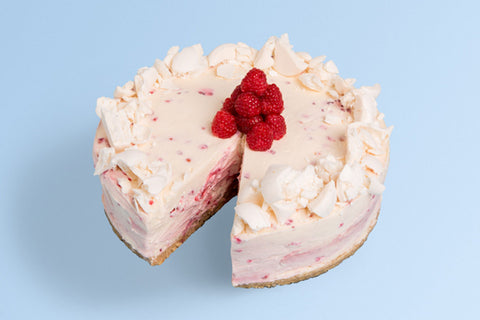 Raspberry Meringue Cheesecake