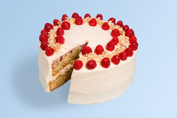 Raspberry & Almond Cake